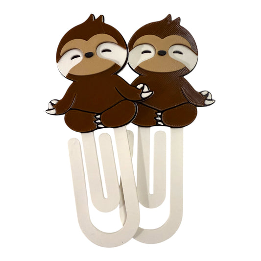 3D SLOTH Jumbo Paperclip