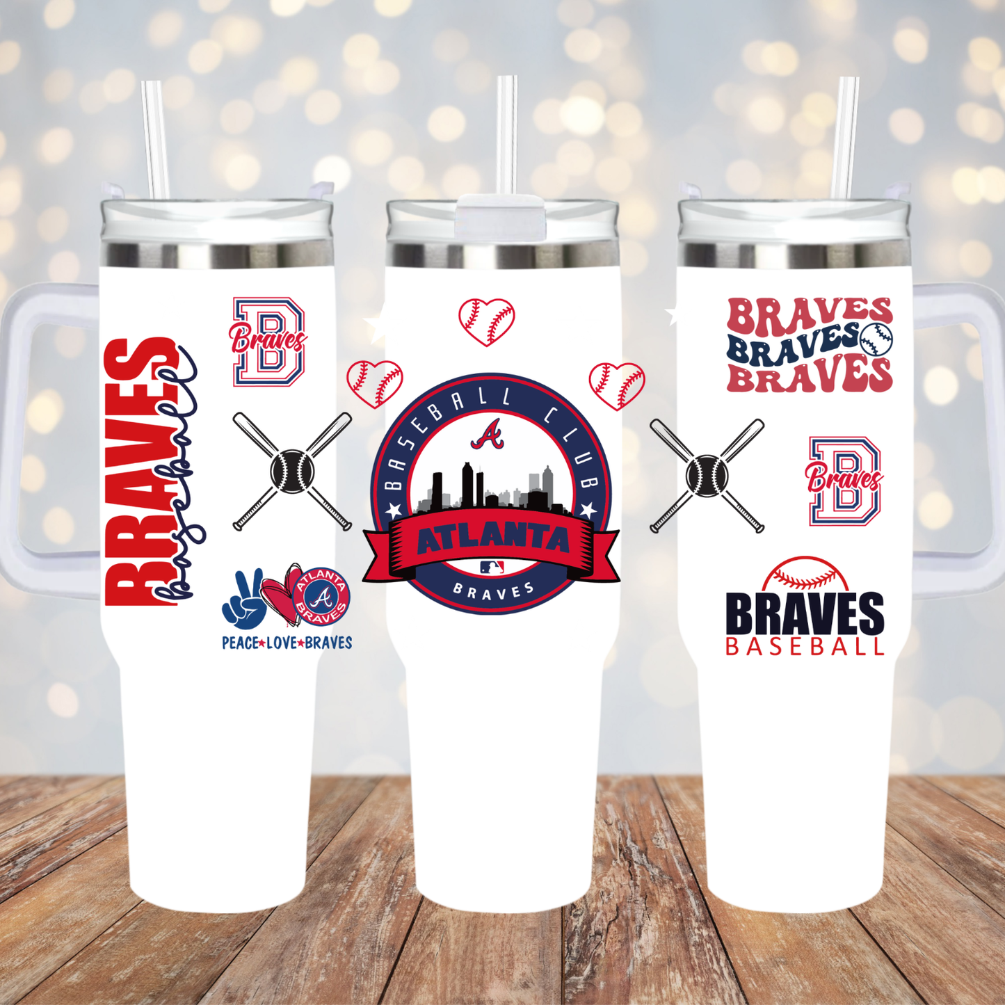 40oz HOME OF THE BRAVE UV DTF CUP WRAP
