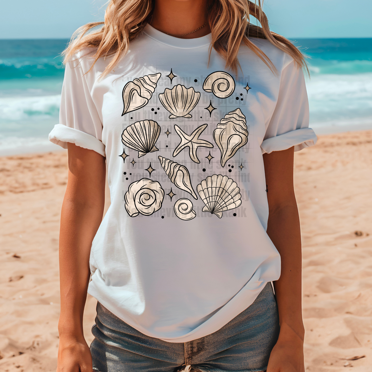 SUMMER SEA SHELLS DTF