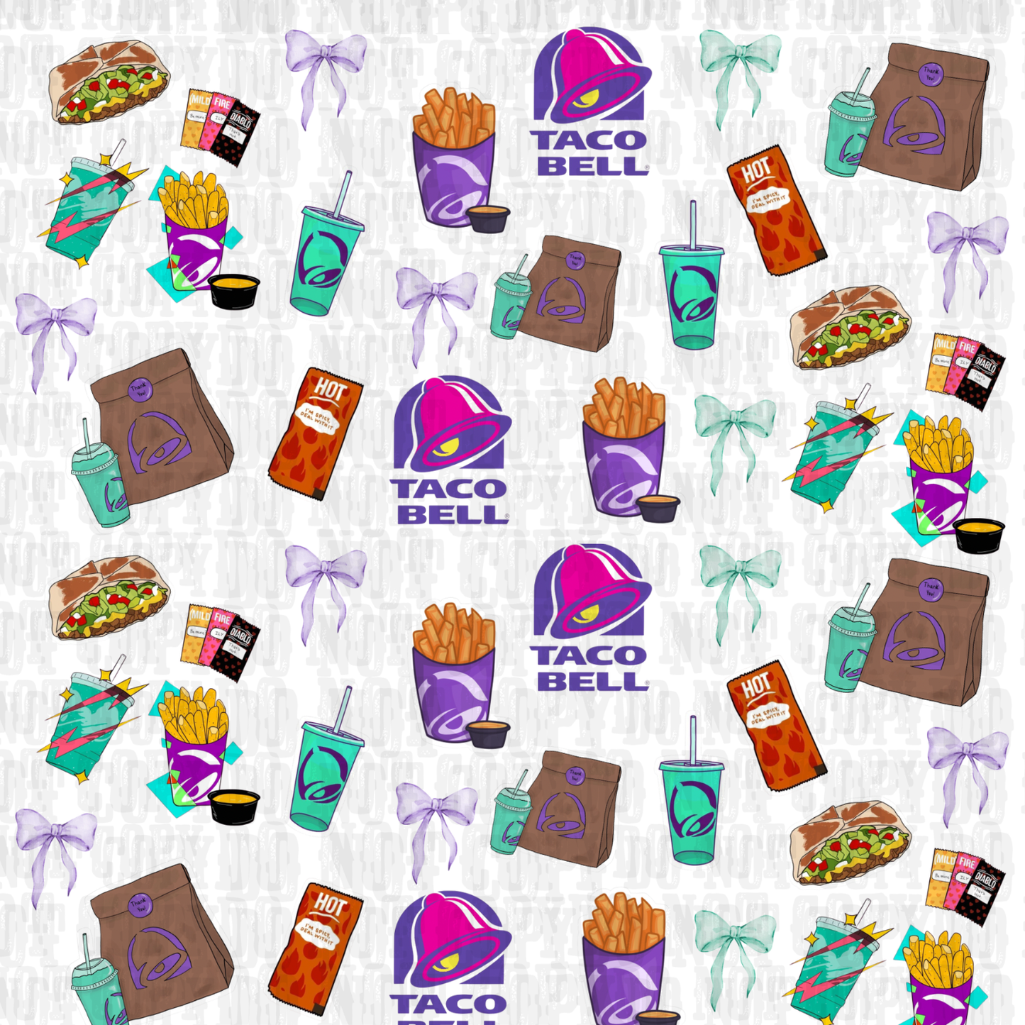 Taco Bout a Cute UV DTF ELEMENT SHEET -SHOP EXCLUSIVE BY CIERA