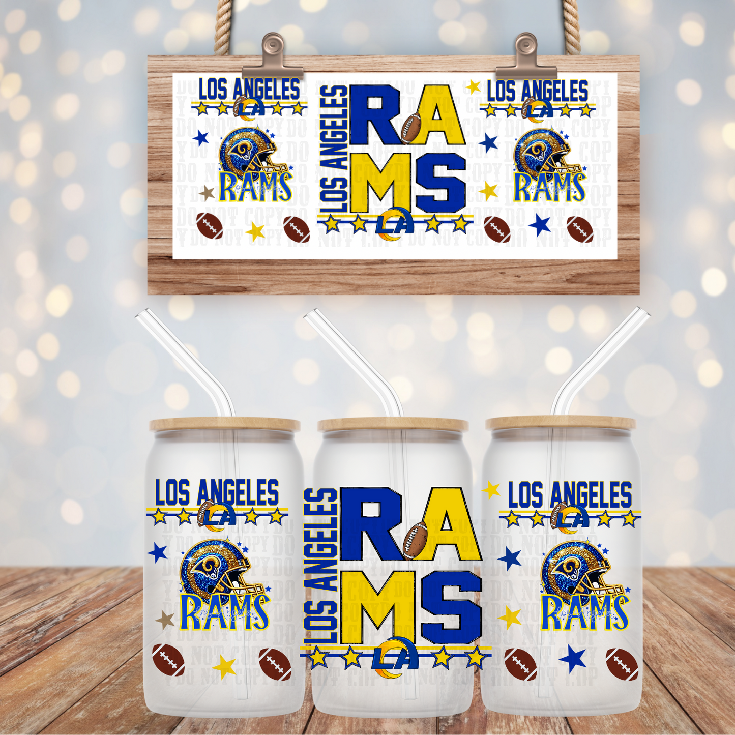 2025 STACKED FOOTBALL PRO BUNDLE UV DTF CUP WRAP-Shop Exclusive