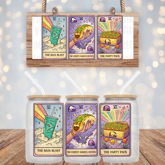 TAROT BELL UV DTF CUP WRAP