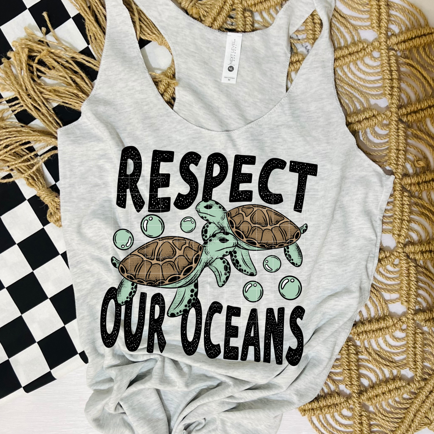 REPECT OUR OCEANS DTF