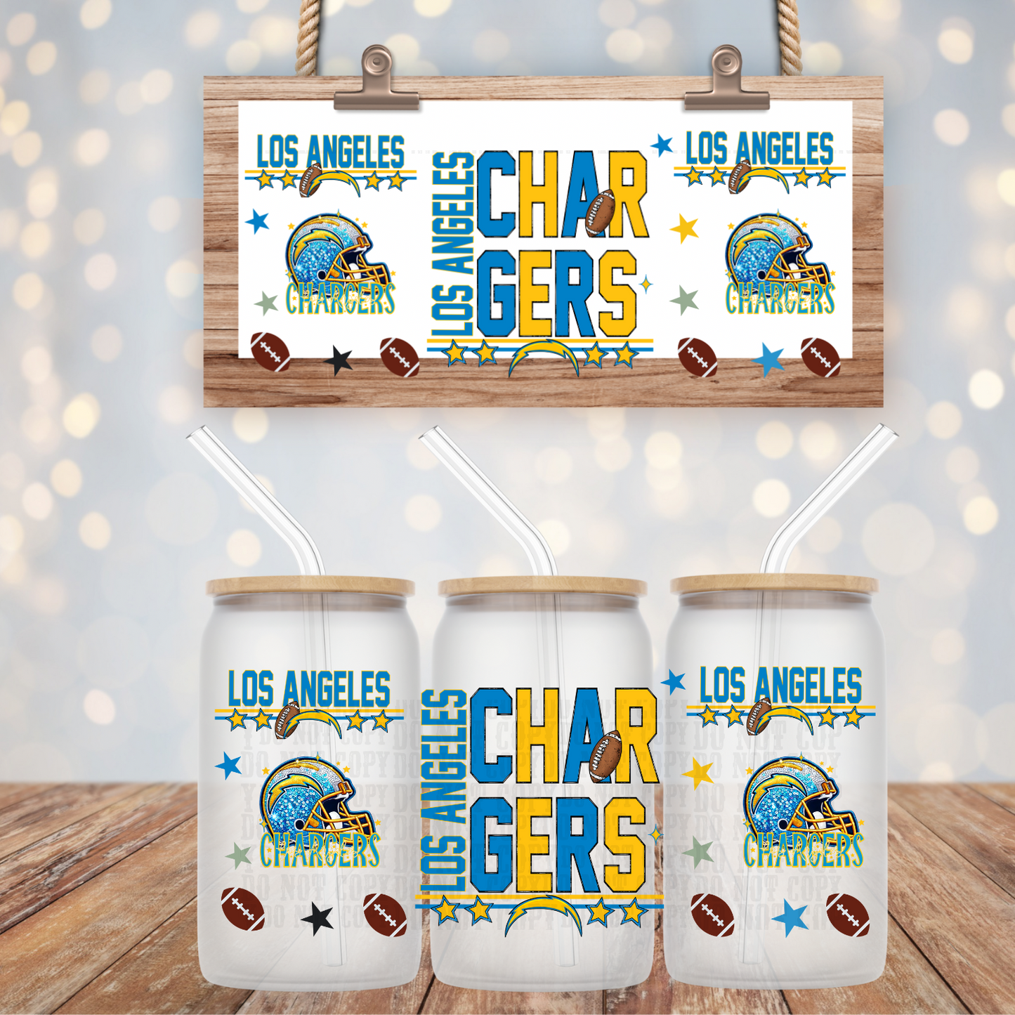 2025 STACKED FOOTBALL PRO BUNDLE UV DTF CUP WRAP-Shop Exclusive