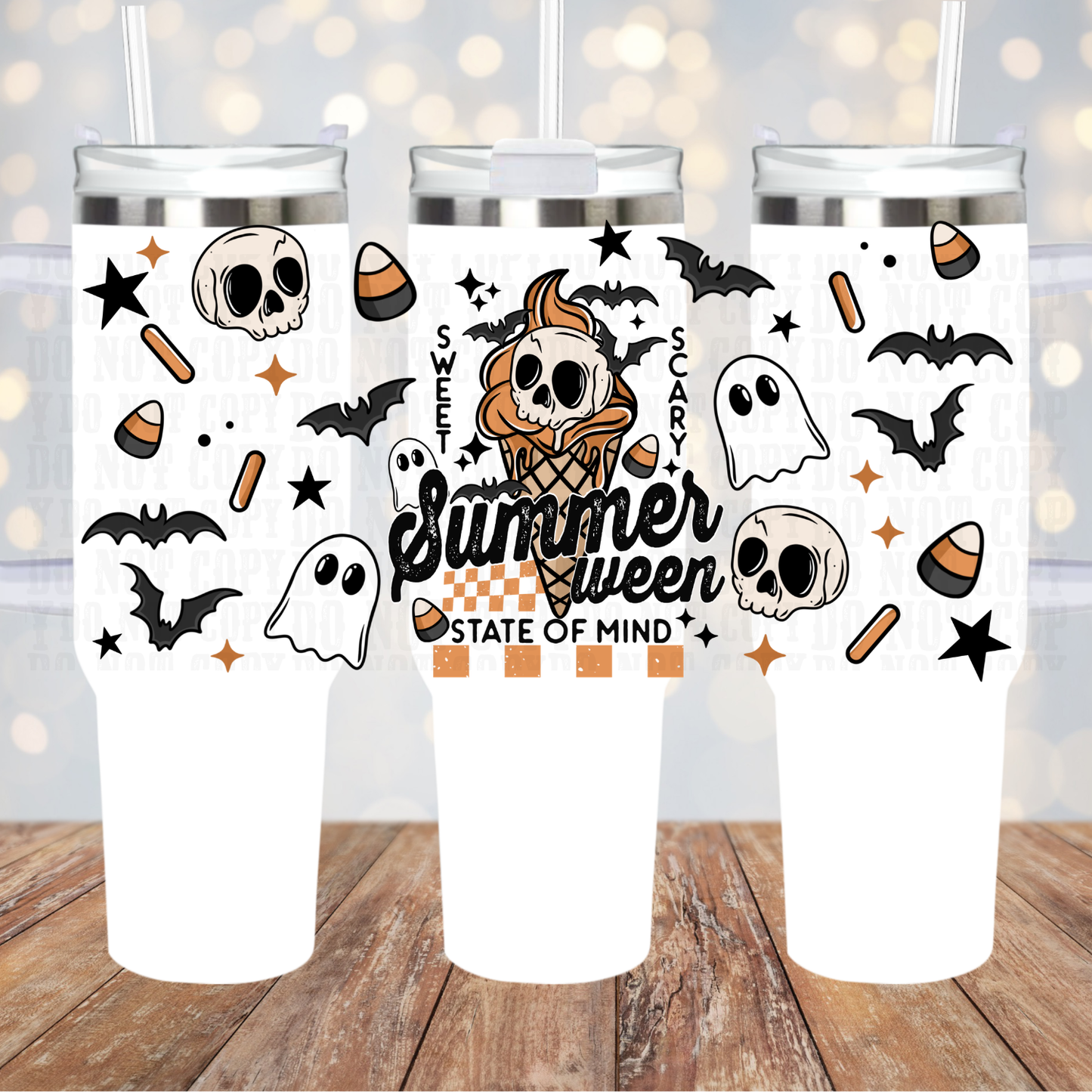 40oz SUMMERWEEN UV DTF Cup Wrap