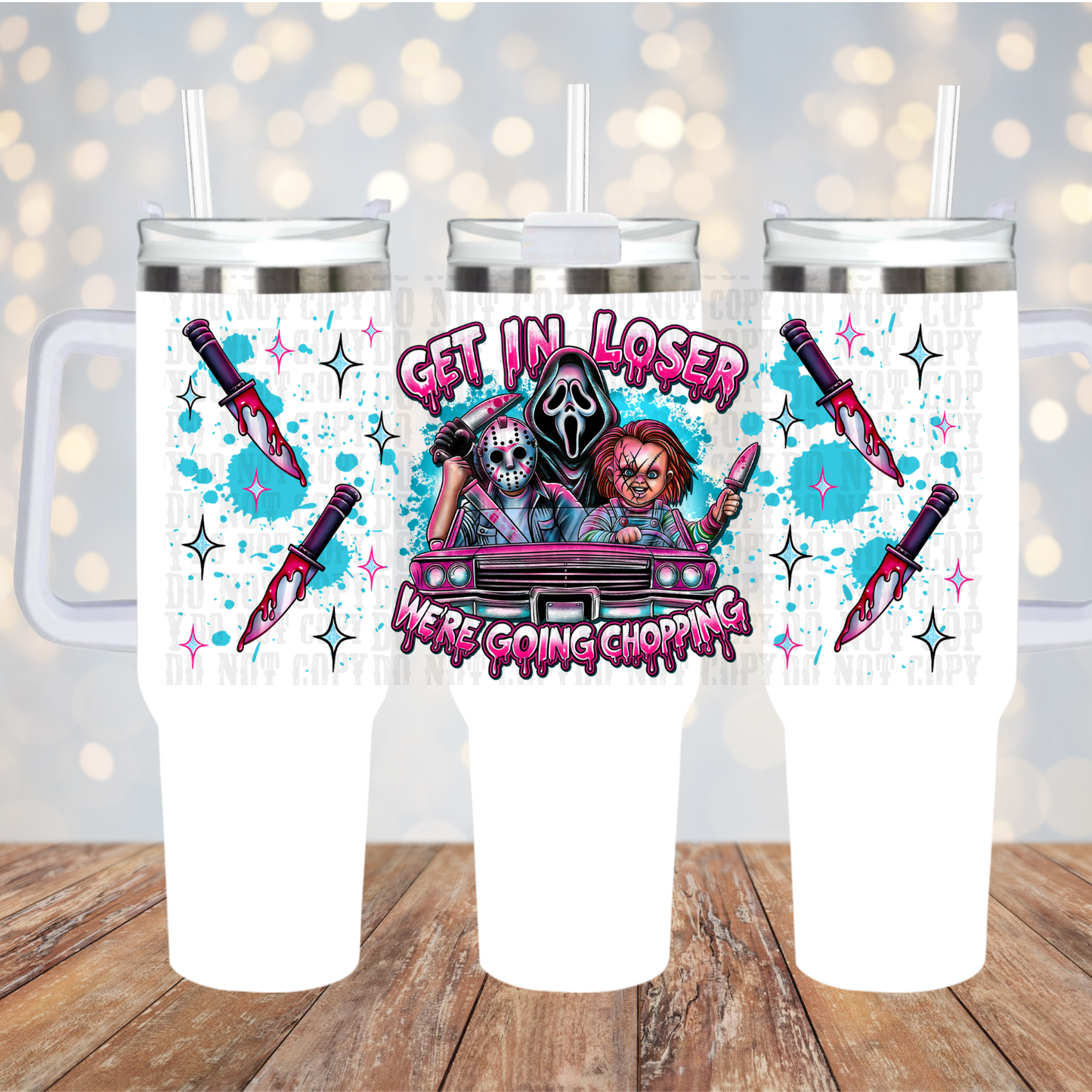 40/50oz LOSER UV DTF CUP WRAP