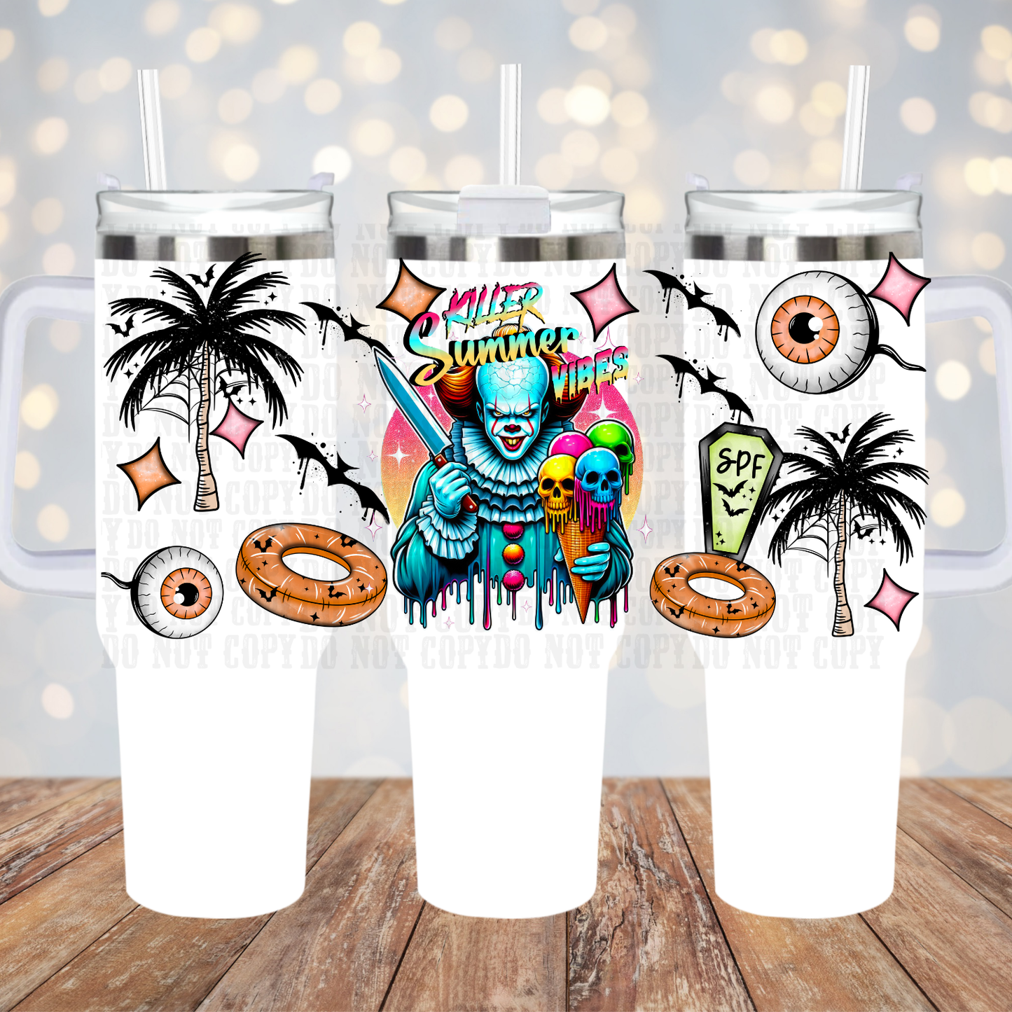40oz PENNY KILLER SUMMER UV DTF CUP WRAP
