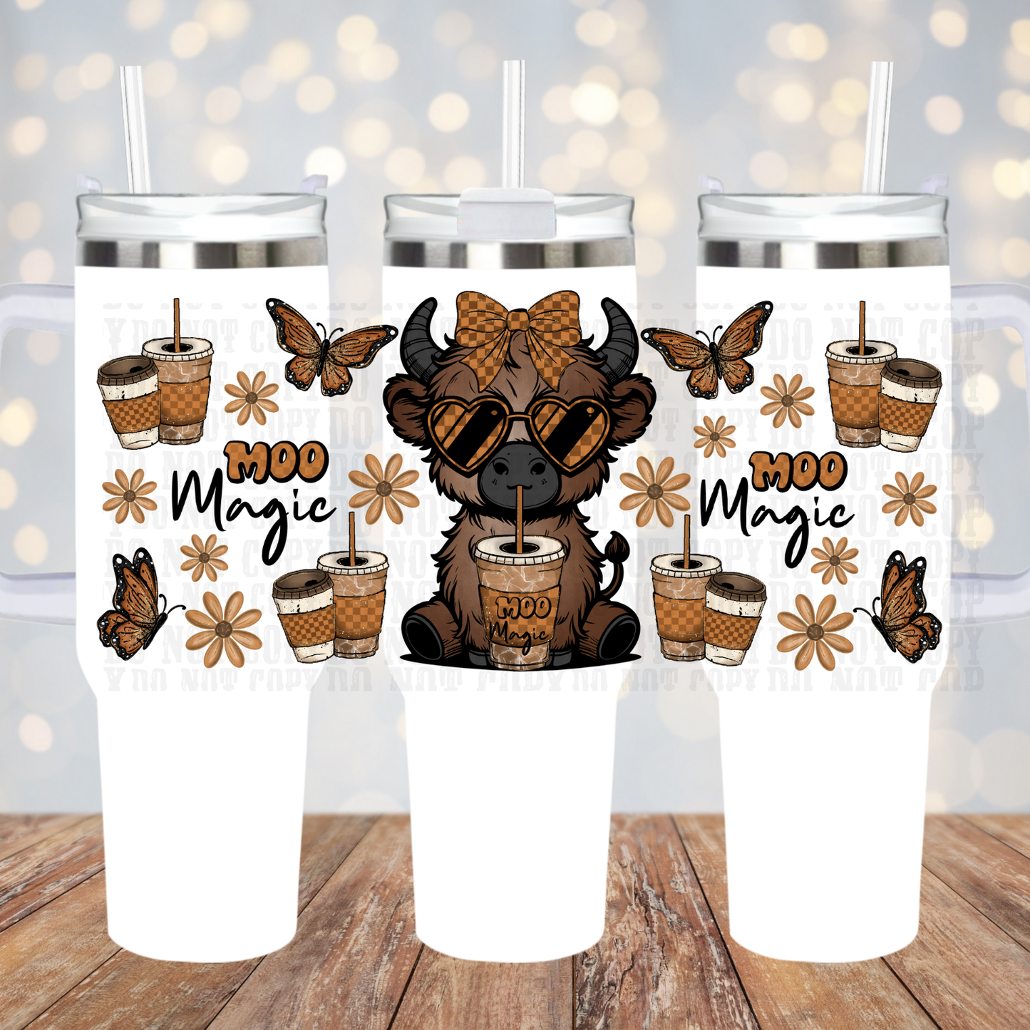 40oz MOO MAGIC UV DTF CUP WRAP