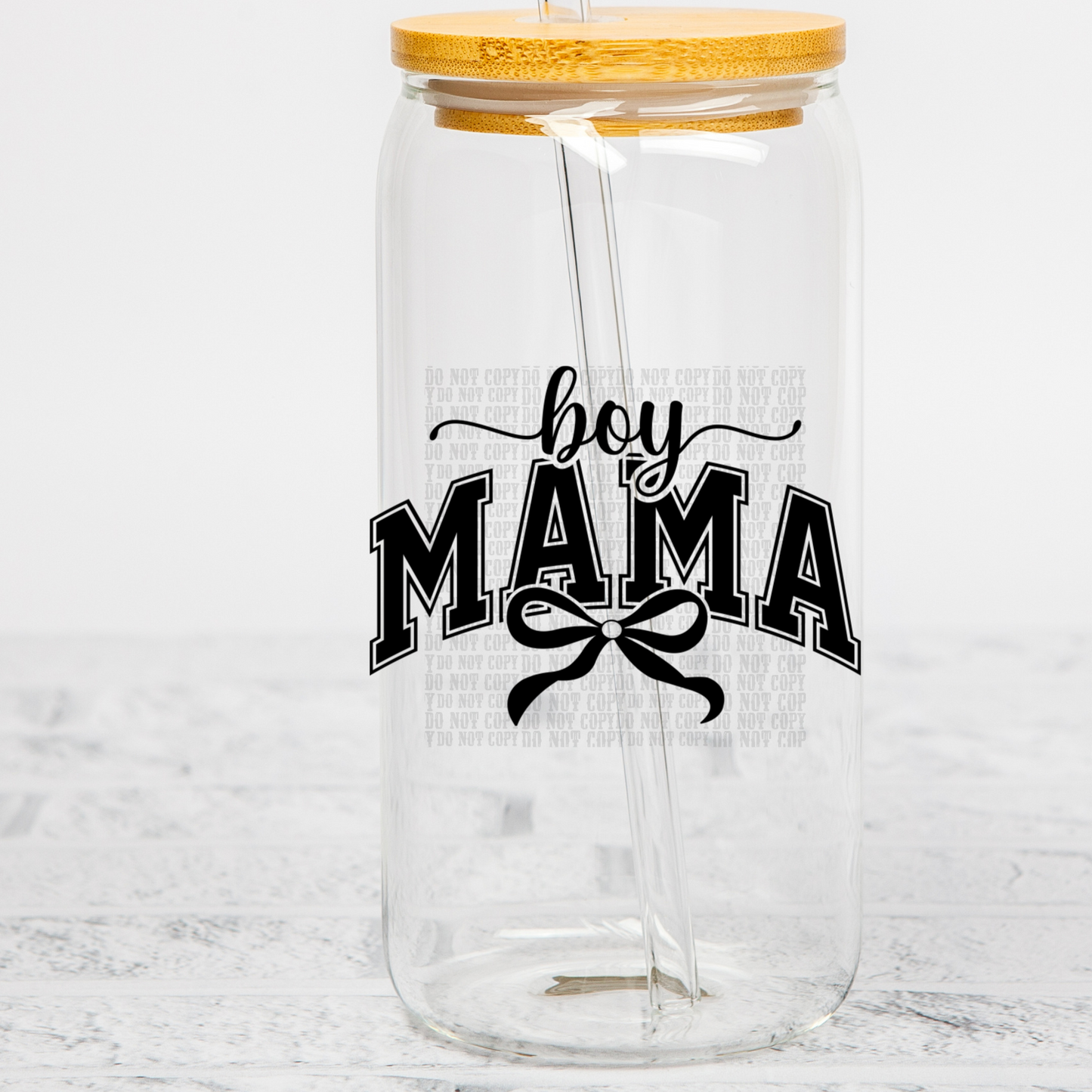 BOY MAMA UV DTF DECAL