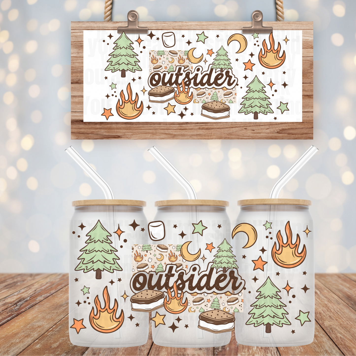 OUTSIDER UV DTF CUP WRAP