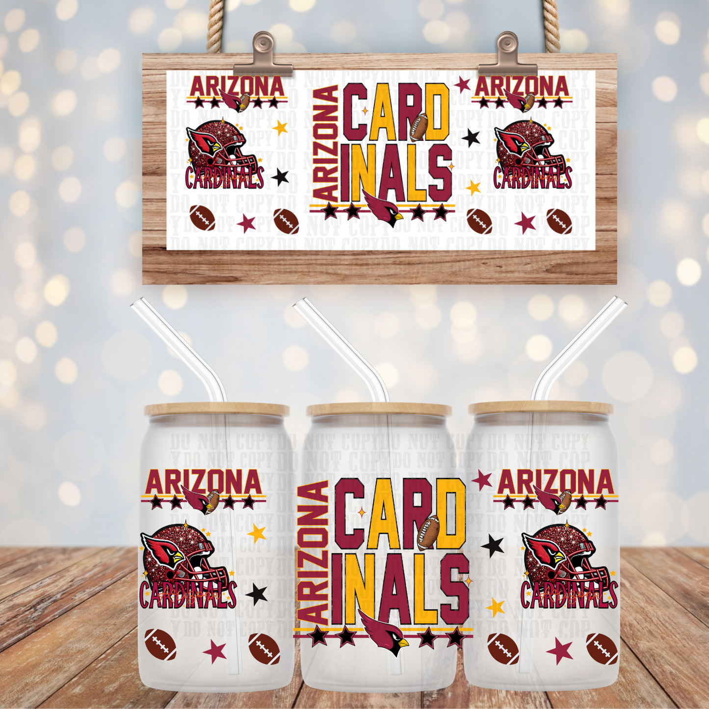 2025 STACKED FOOTBALL PRO BUNDLE UV DTF CUP WRAP-Shop Exclusive