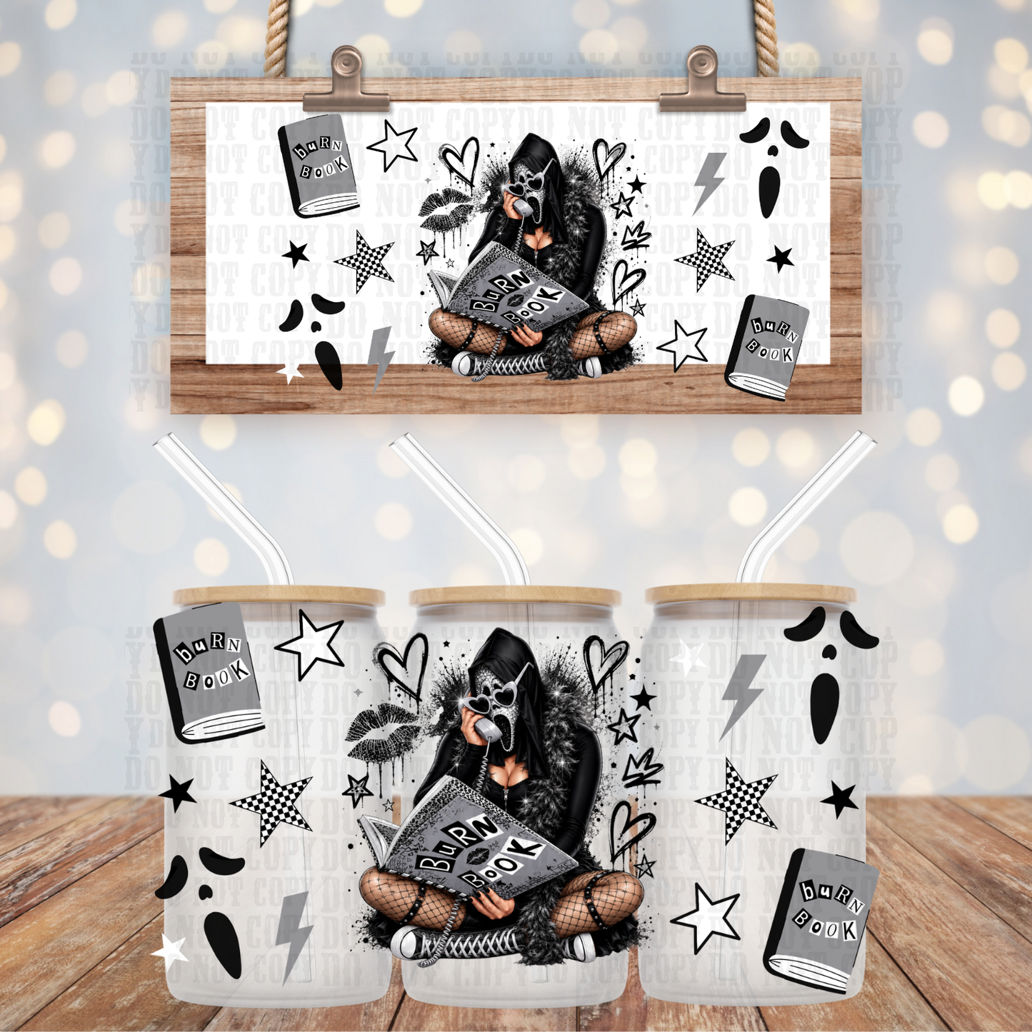 MG GHOSTY UV DTF CUP WRAP - SHOP EXCLUSIVE FROM CIERA