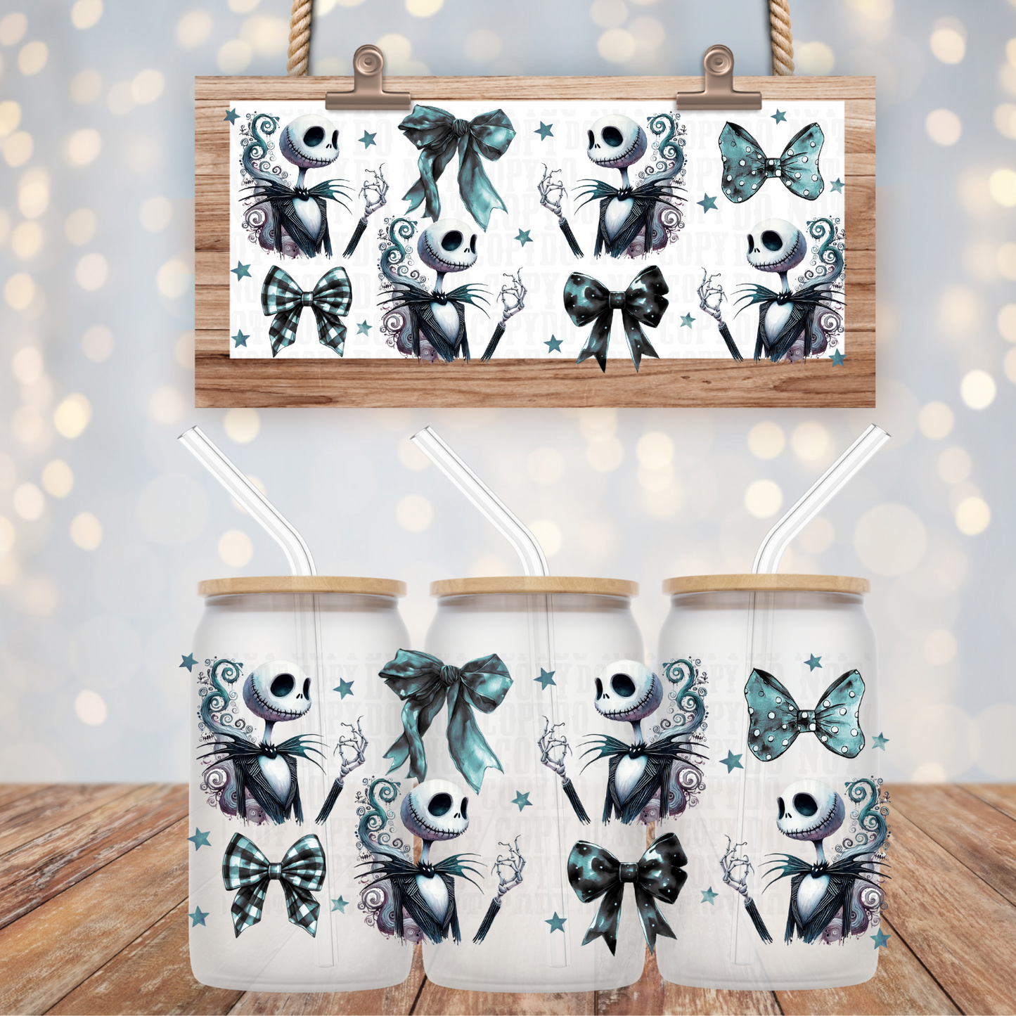 COQUETTE JACK UV DTF CUP WRAP