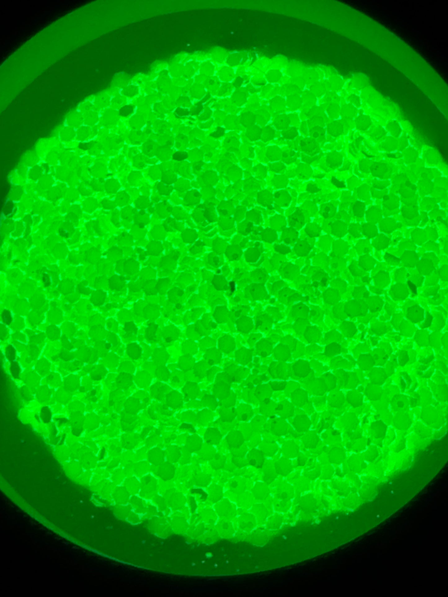 SHOW GIRL XL GLOW IN THE DARK CHUNKY GLITTER