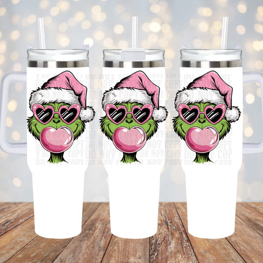 40oz GRUMPY BUBBLE UV DTF CUP WRAP