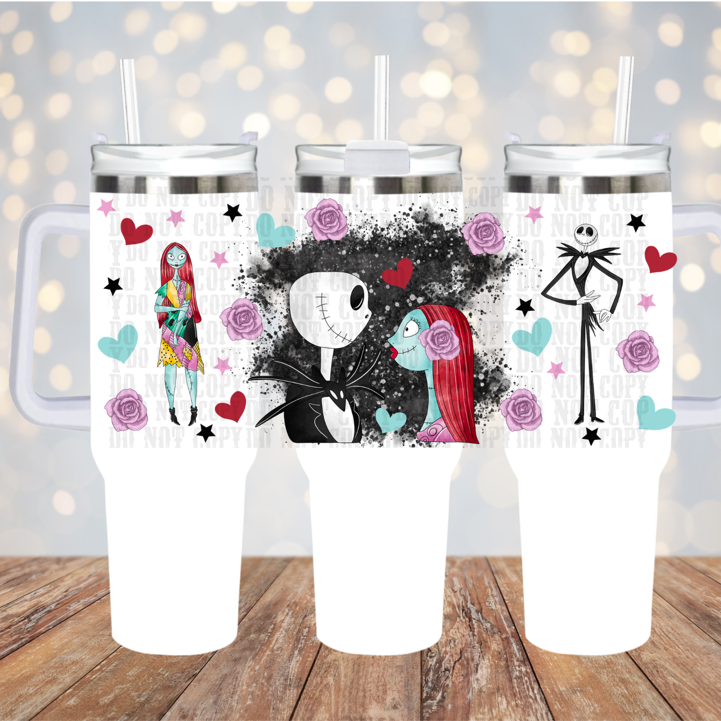 40/50oz NBC LOVE UV DTF CUP WRAP