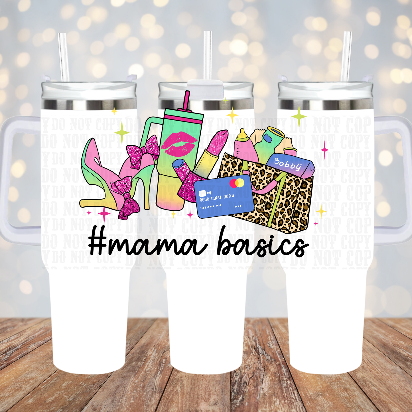 40/50oz MOM BASICS UV DTF CUP WRAP