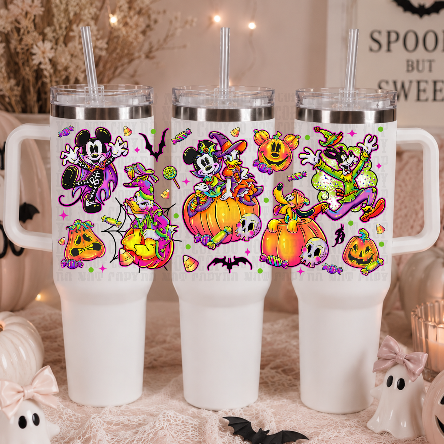 40oz MAGICAL PUMPKIN UV DTF CUP WRAP