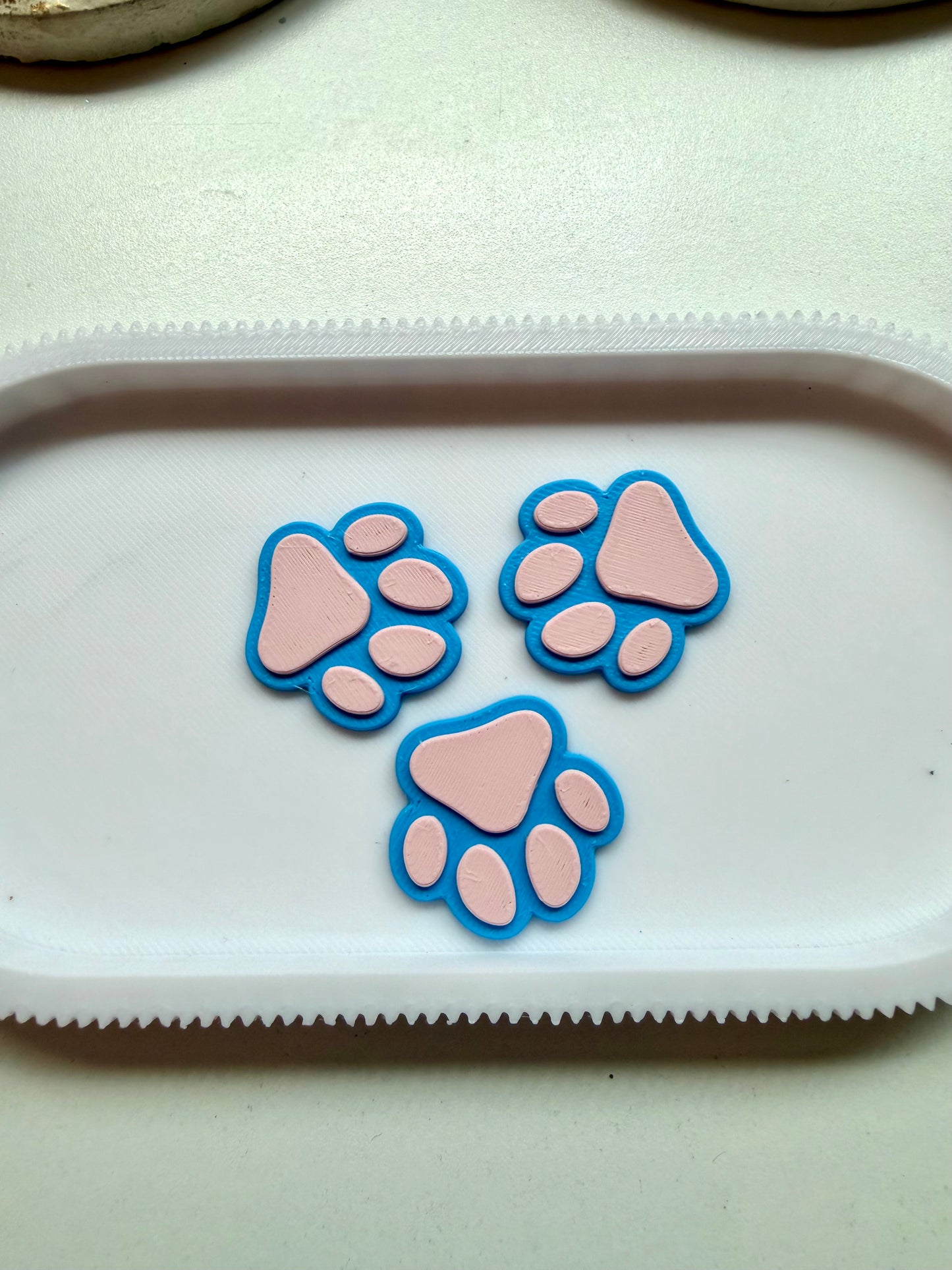 Flat Back Lid Charms – Dog Paw