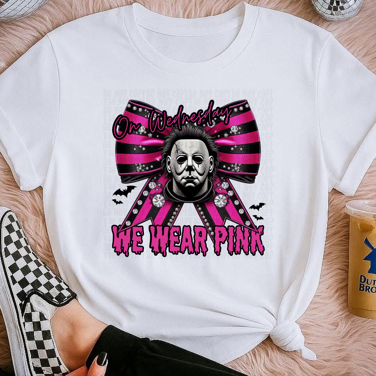 ON WEDNESDAYS WE WEAR PINK DTF