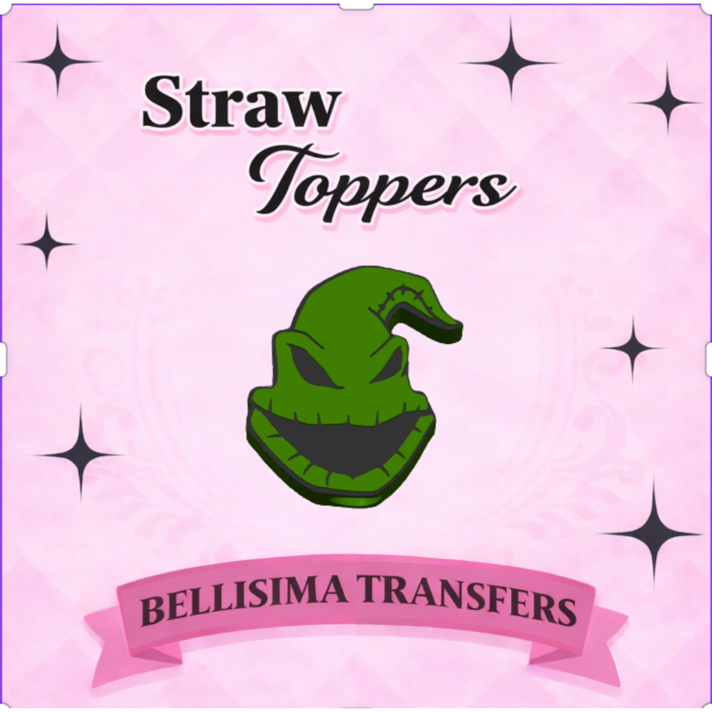 OOGIE Straw Topper – 3D Printed Tumbler Accessory | Standard or Stanley