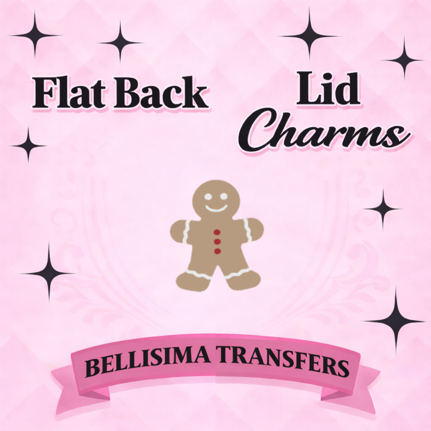 GINGY FLAT BACK CHARM