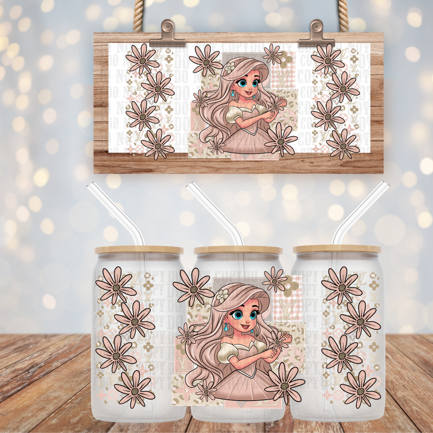 INSPIRED RAP-N-ZEL UV DTF CUP WRAP