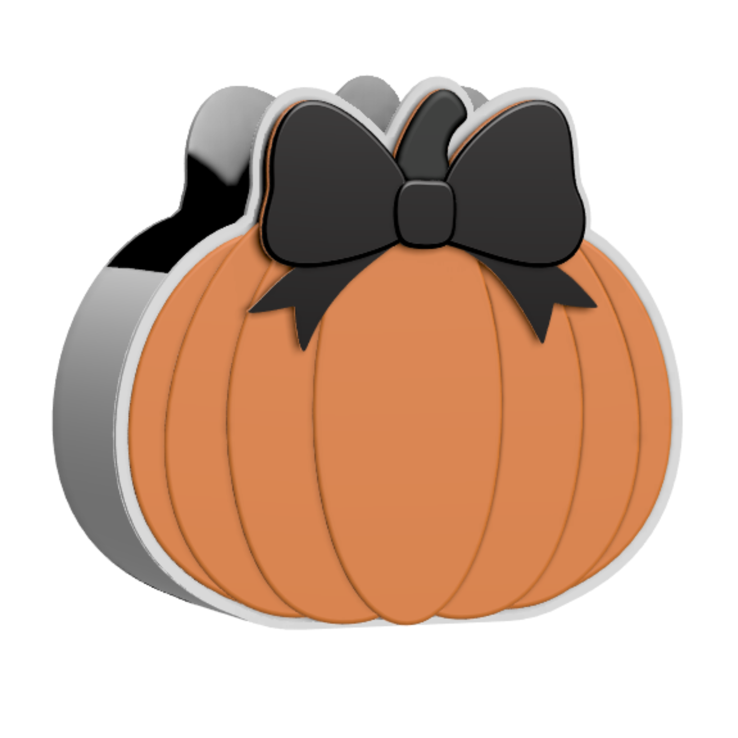 BOW PUMPKIN Pen Holder |Makeup Brush Holder|Cute 3D Printed Desk Organizer