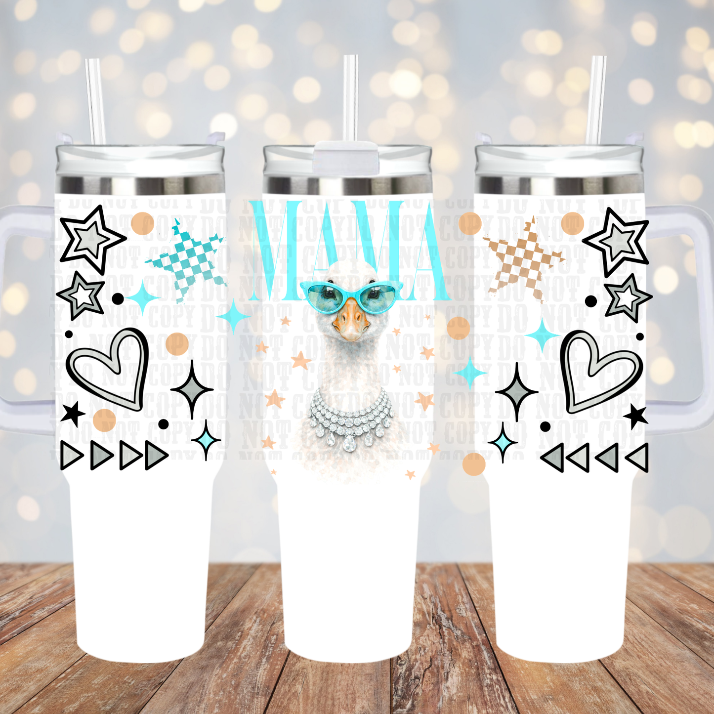 40oz MAMA GOOSE UV DTF Cup Wrap - SHOP EXCLUSIVE