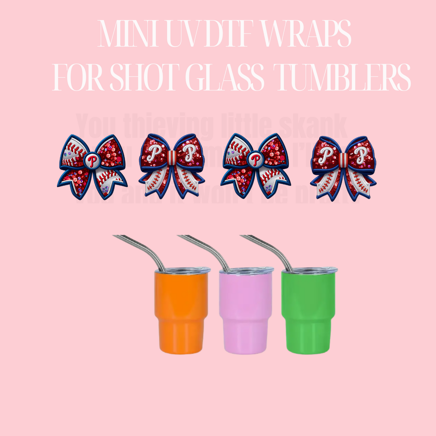 PHIL-EE Mini UV DTF Cup WRAP