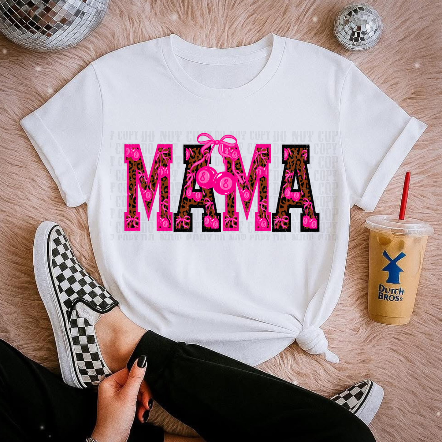 CHERRY CHEETAH MAMA DTF TRANSFER