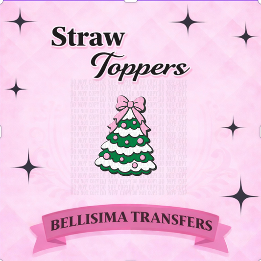 COQUETTE TREE STRAW TOPPER STANDARD SIZE OR STANLEY
