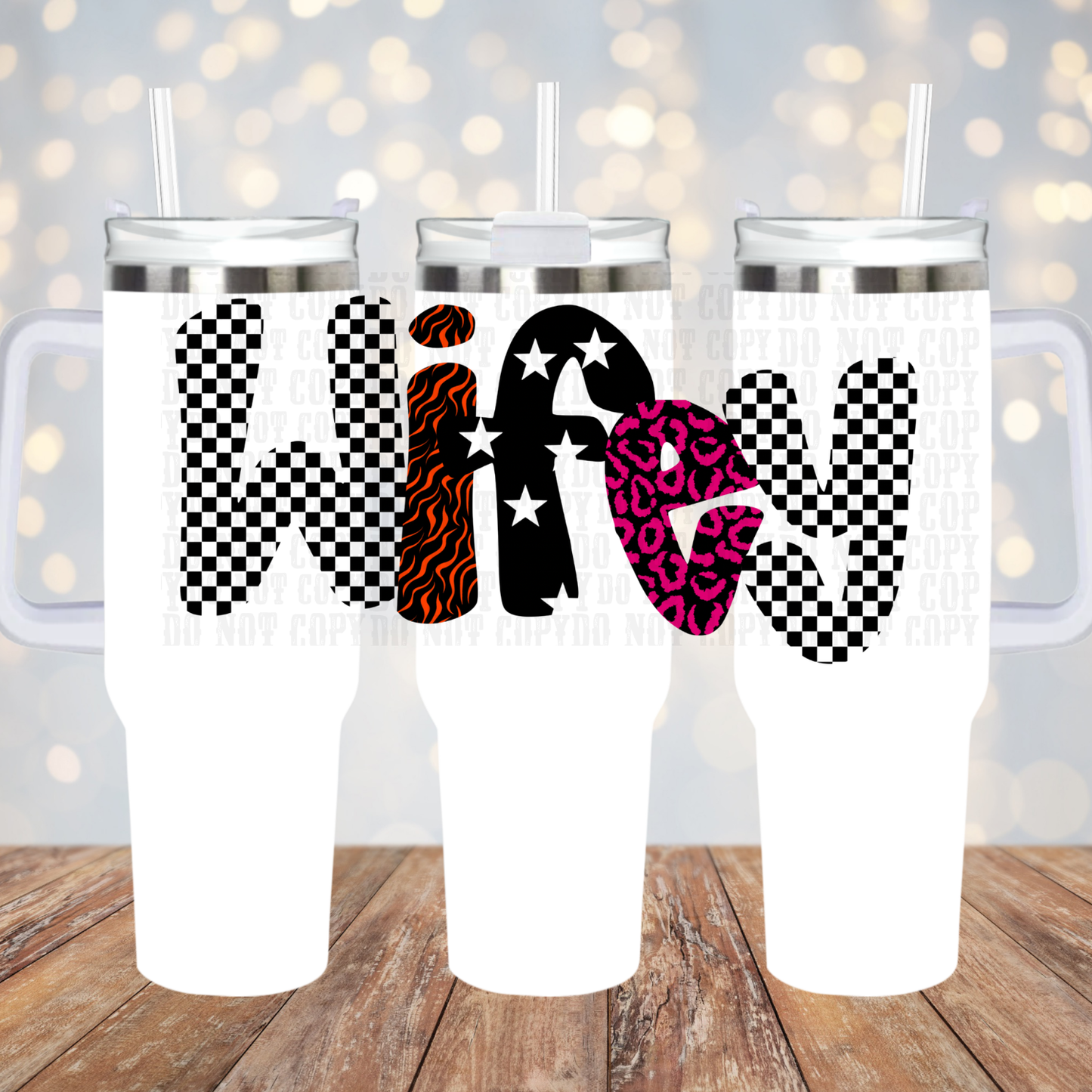 40/50oz WIFEY UV DTF CUP WRAP-SHOP EXCLUSIVE FROM CIERA
