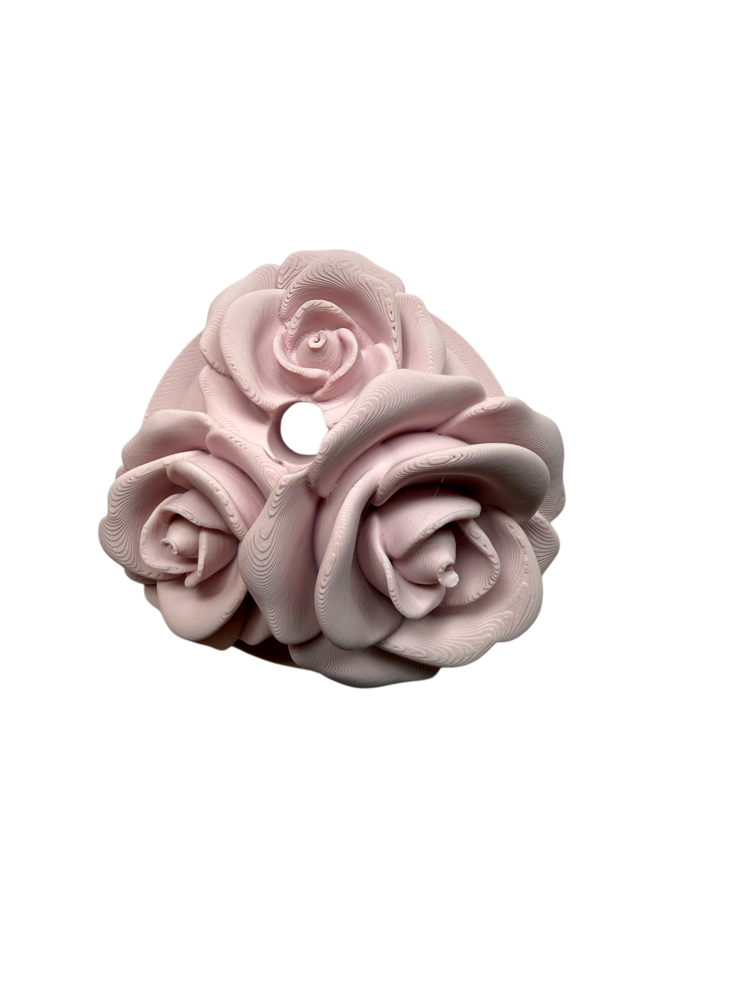 🌹16oz Triple Rose Lid Topper – 3D Printed Floral Straw Topper | Tumbler Accessory