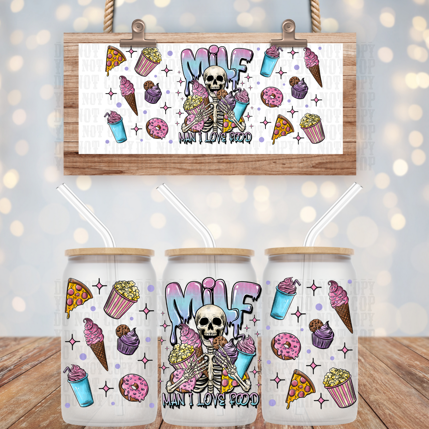 MILF UV DTF CUP WRAP