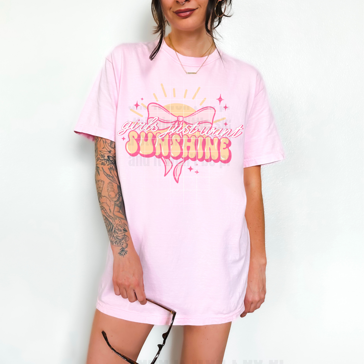 COQUETTE GIRLY SUNSHINE DTF