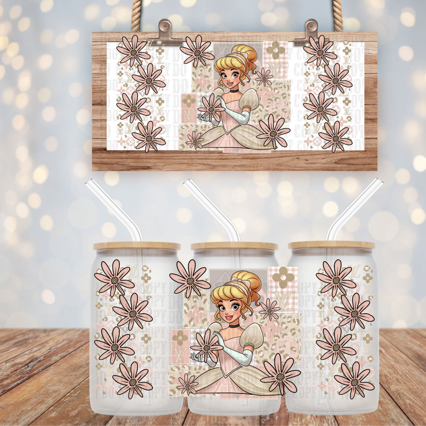 INSPIRED CINDY UV DTF CUP WRAP