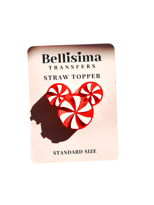 3D MAGICAL CANDY CANE Topper Standard or Stanley