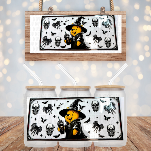 WICKED POOH UV DTF CUP WRAP