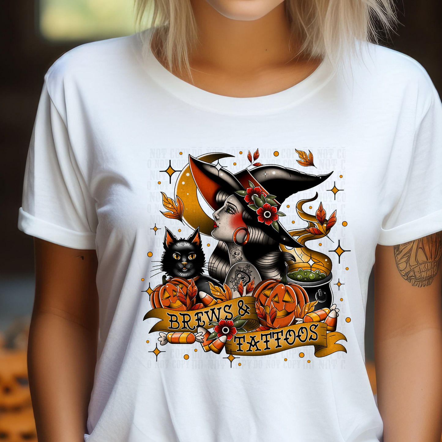 WITCHES BREWS AND TATOOS DTF