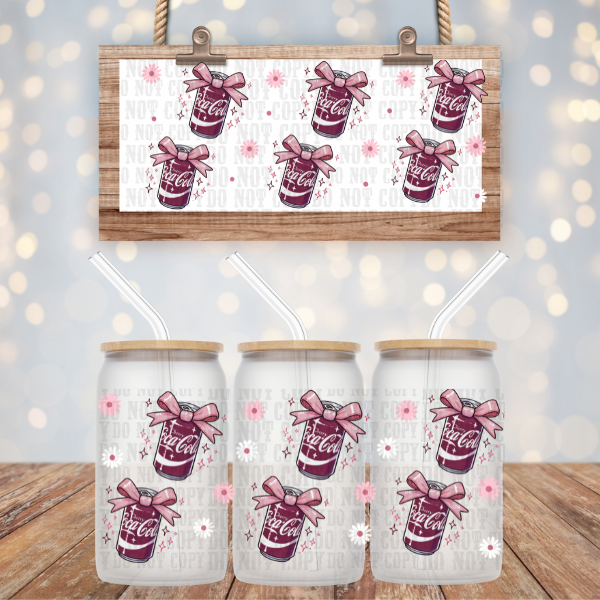 COQUETTE CHERRY C UV DTF CUP WRAP - SHOP EXCLUSIVE BY LILLY C.