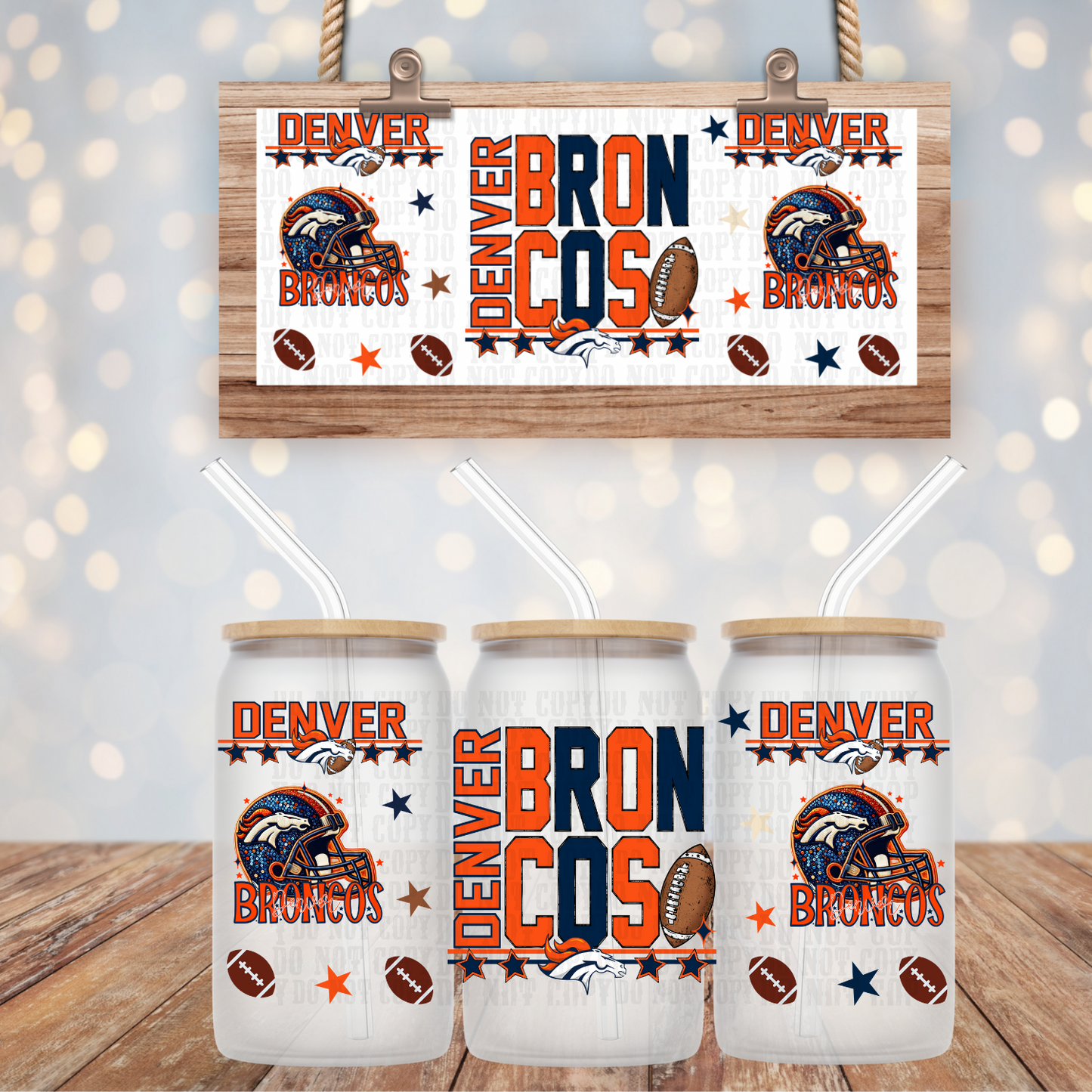 2025 STACKED FOOTBALL PRO BUNDLE UV DTF CUP WRAP-Shop Exclusive