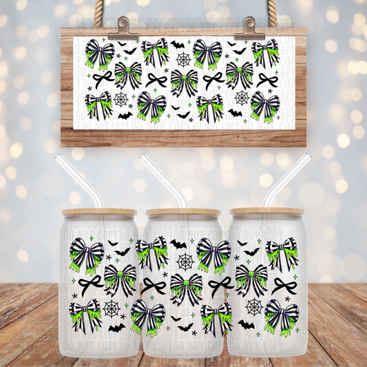 BEETLE BOWS UV DTF CUP WRAP