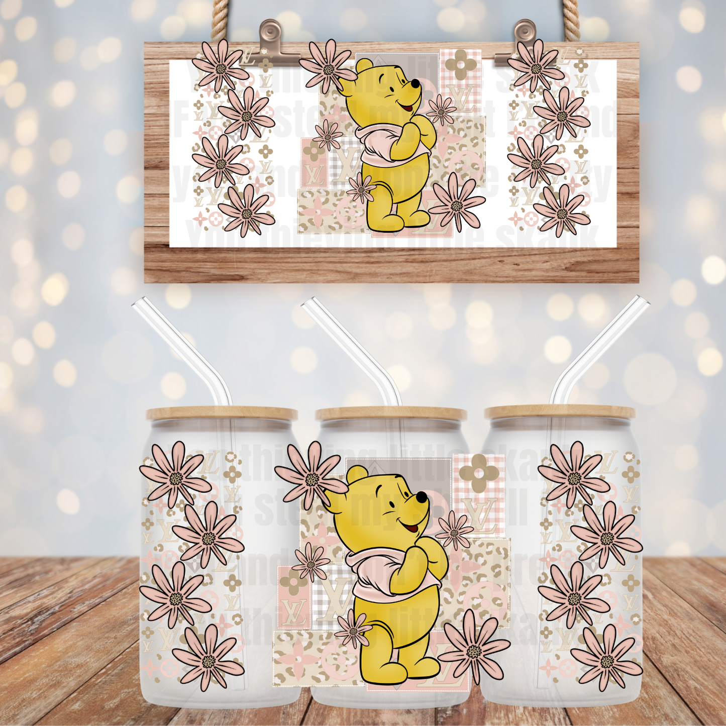 INSPIRED POO UV DTF CUP WRAP