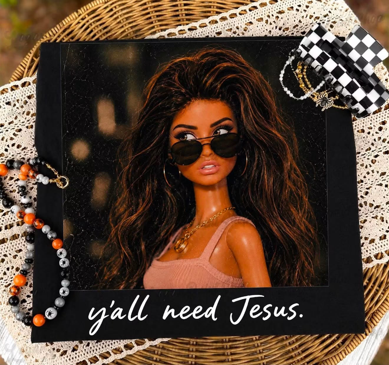 Doll Ya’ll Need Jesus DTF