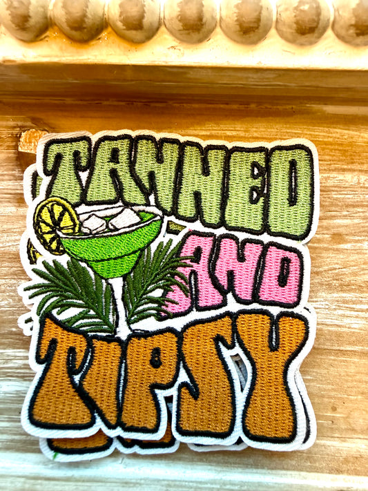 Wavy Tanned & Tipsy Hat Patch 4’5