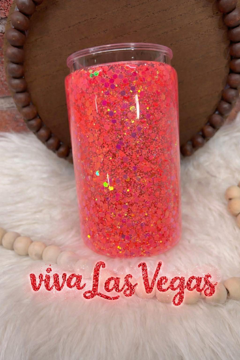 VIVA LAS VEGAS XL GLOW IN THE DARK CHUNKY GLITTER