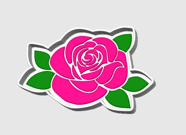 Wholesale: Glitter Rose Trinket Tray | Cute 3D Printed Catch-All Dish