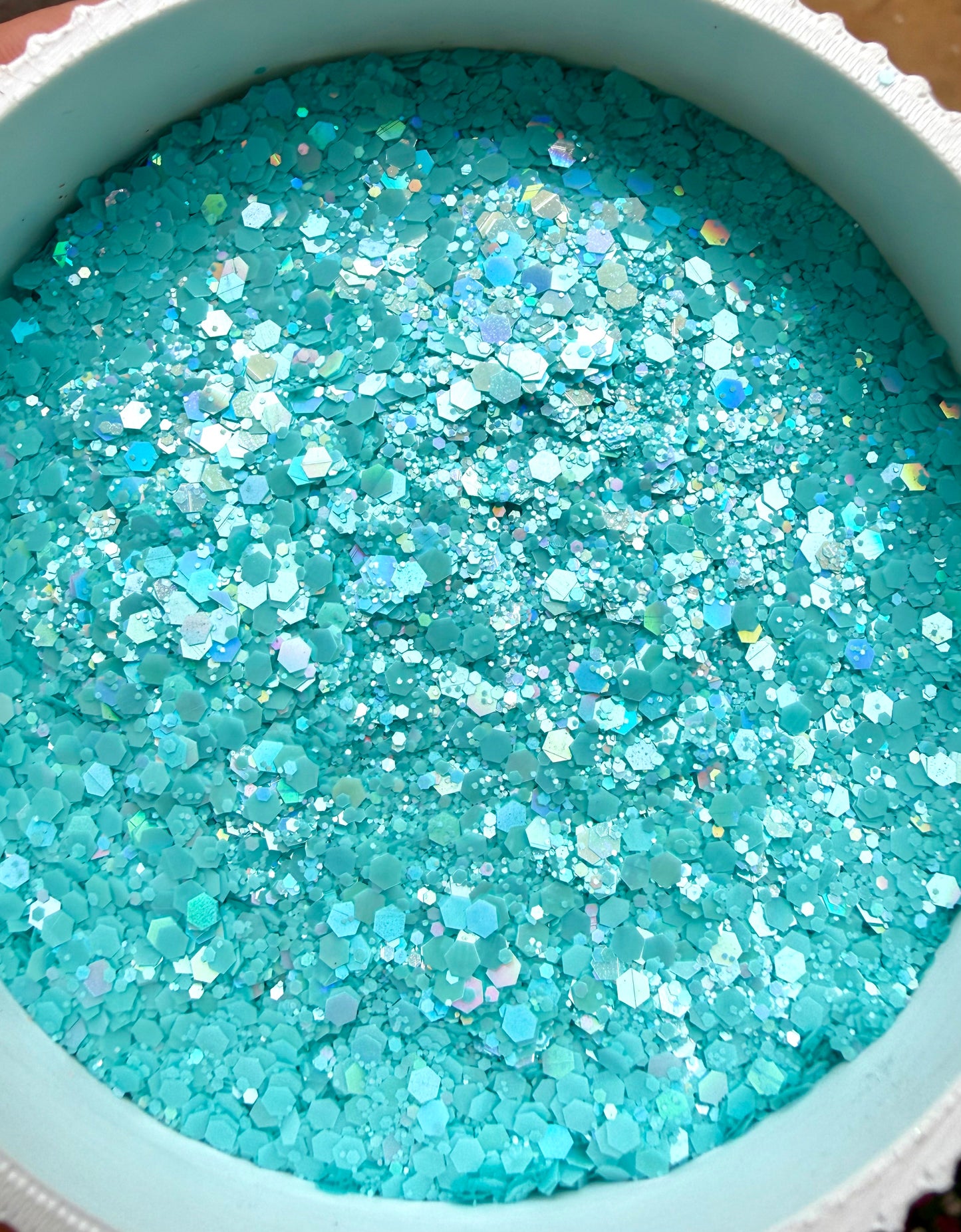 Coastal Cutie Chunky Holographic Glitter Mix