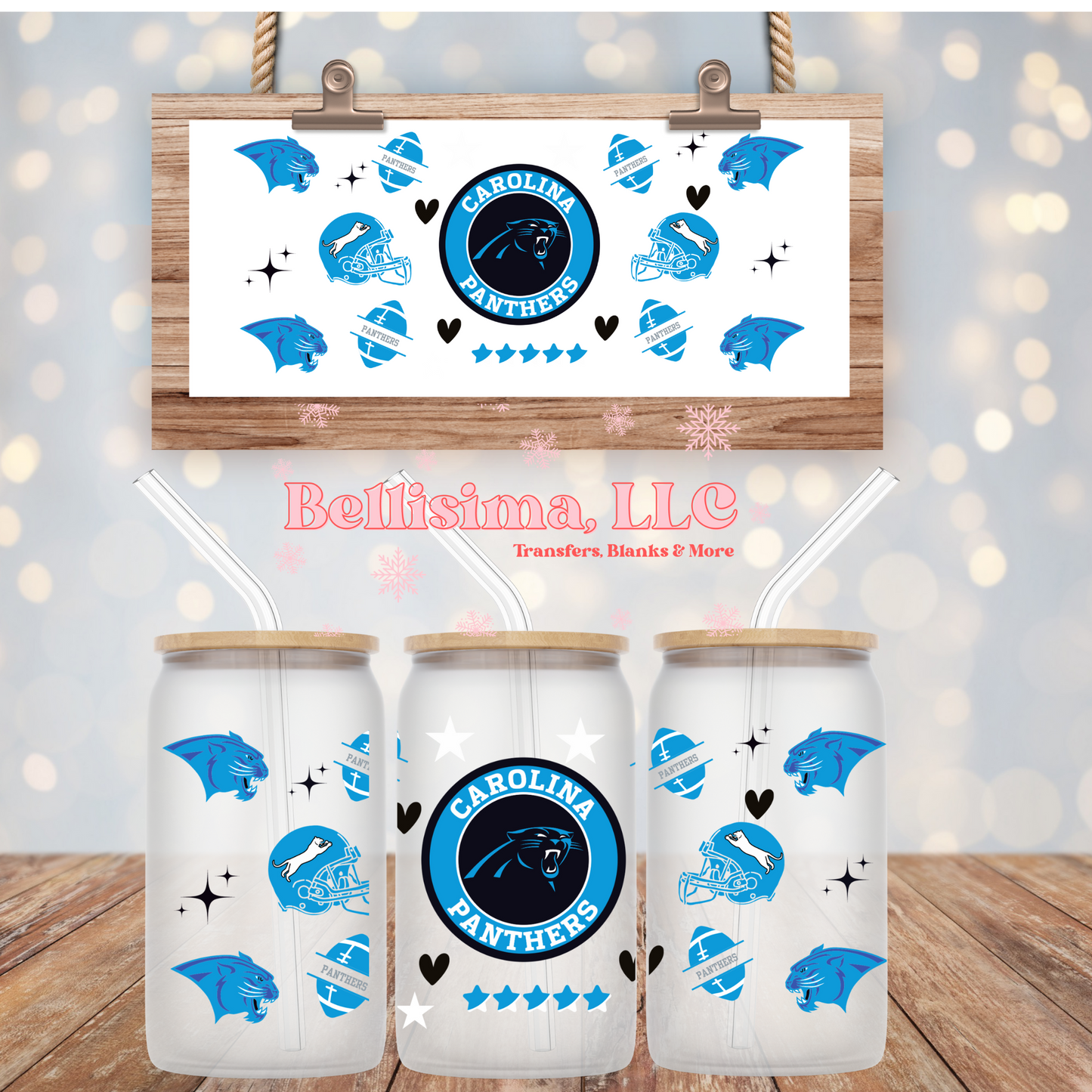 Carolina P UV DTF Cup Wrap